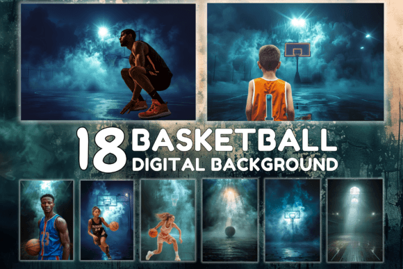 Basketball Backdrops Sport Backgrounds: Elevate Your Visuals