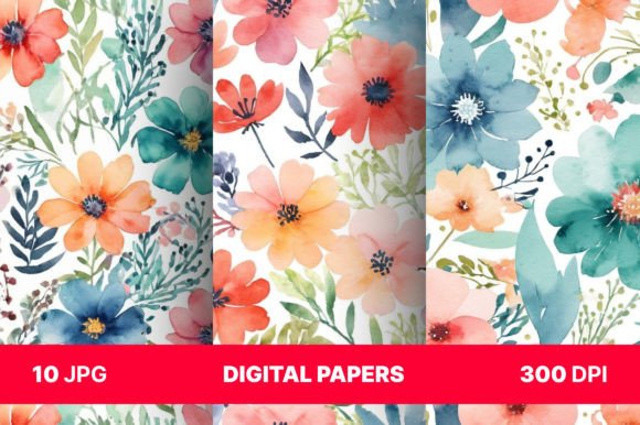 Bringing Nature to Your Digital Canvas: The Versatility of Floral Medley Backgrounds