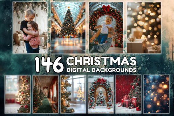 Christmas Backgrounds Xmas Backdrops: Instant Festive Magic