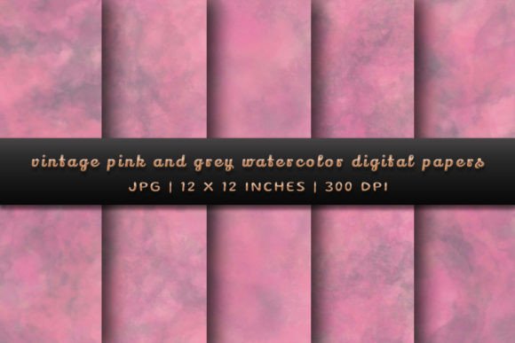 Elevate Your Designs with Vintage Pink and Grey Backgrounds