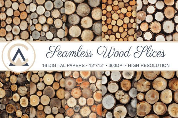Seamless Wood Slices Texture Backgrounds: A Designer's Guide