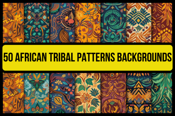 The Cultural Pulse: Using African Pattern Backgrounds 1