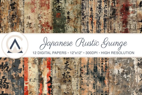Timeless Texture: Using Japanese Grunge Backgrounds