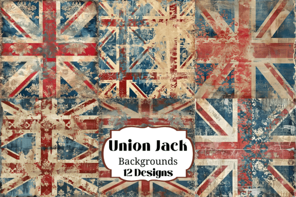 Unleash Authentic British Character with Distressed Digital Papers