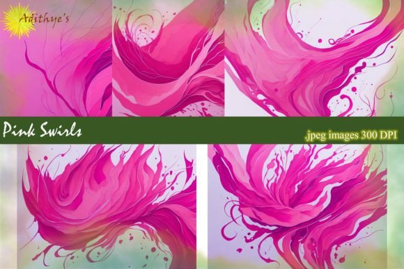 Unleash Creativity with Pink Swirl Backgrounds